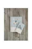 Πετσέτες Βρεφικές Σετ 2 Τεμ 30x50-70x140 Nima Little Adventure Grey